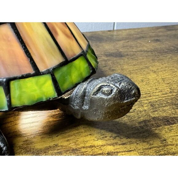 Tiffany Style Turtle Single Bulb Light - Picture 11 of 11